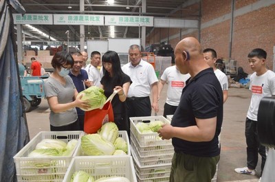 四平市创新开展“你点我检”食用农产品批发市场食品安全监管活动